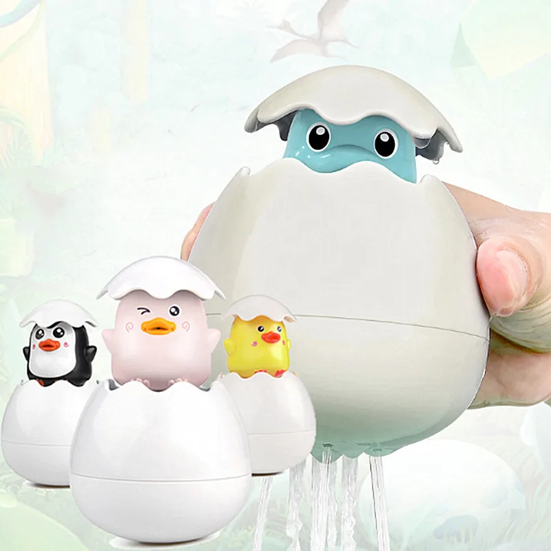 Детская игрушка для ванной комнаты плавающая вода спрей яйцо детская игра
