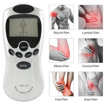 

Electric Herald Tens Acupuncture Body Massage Machine Digital Therapy Body Massager Vibration Pain Relief Therapy Machine