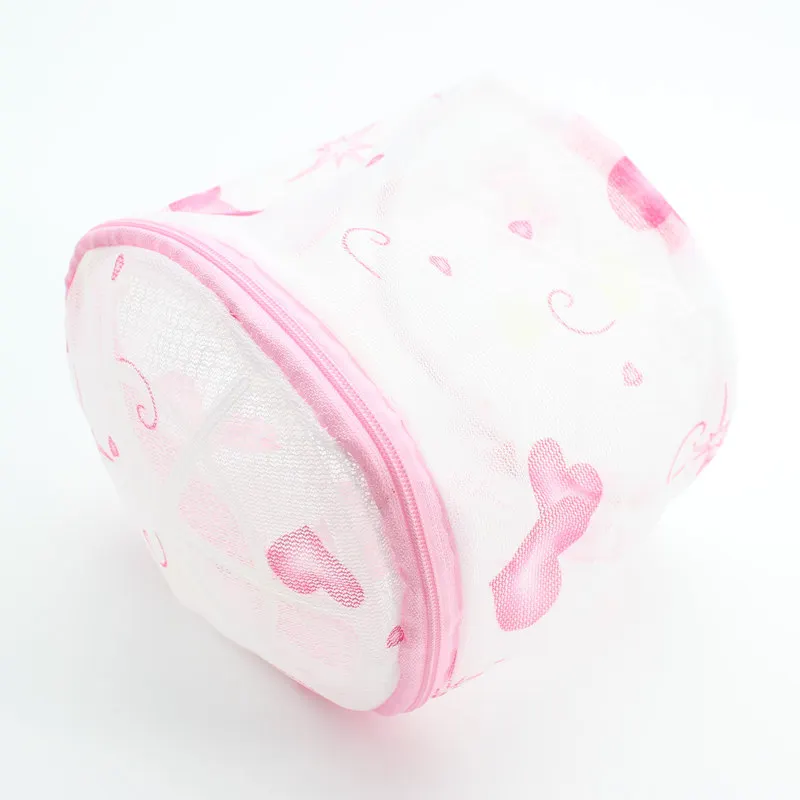 1PCS Portable Multifunction Wash Protect Hanger Bra Underwear Storage Drying Rack Basket With zipper Large Capacity 15x15cm | Дом и сад