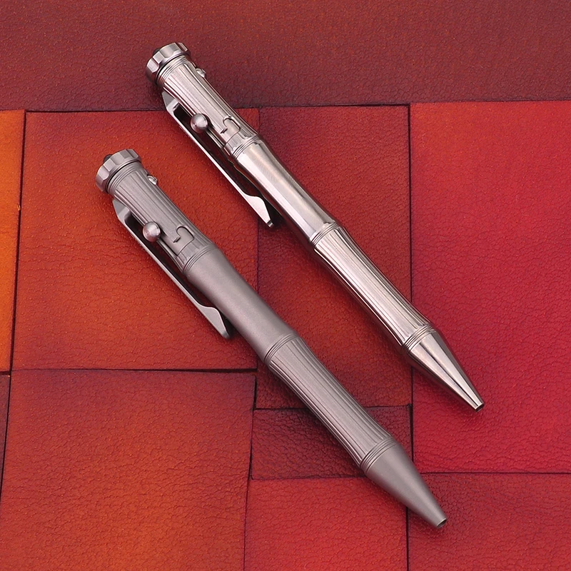 EDC Titanium Alloy Self Defense Survival Safety Tactical Pen Writing Tools EDC Titanium Alloy Self Defense Survival Safety Tactical Pen Writing Tools