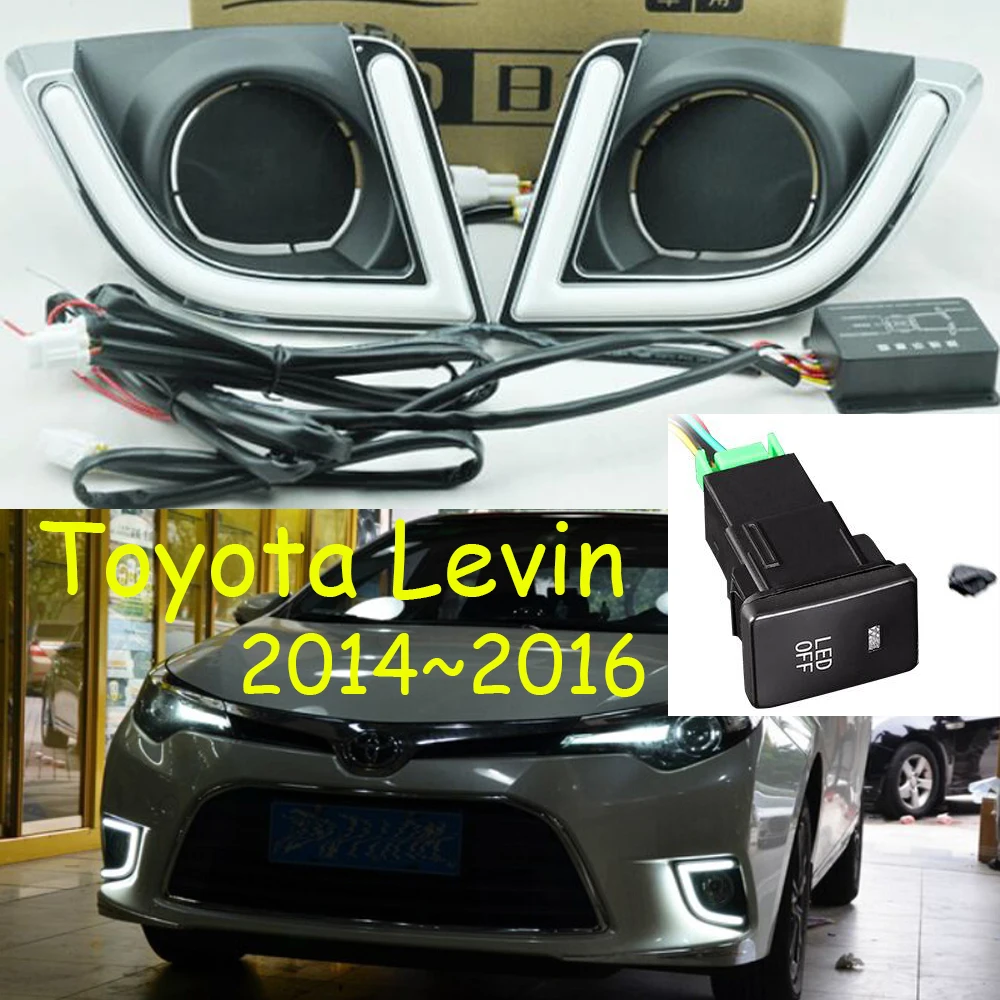 2014 ~ 2016/2017 2019 год для Toyota Levin дневсветильник altis corolla автомобильные аксессуары