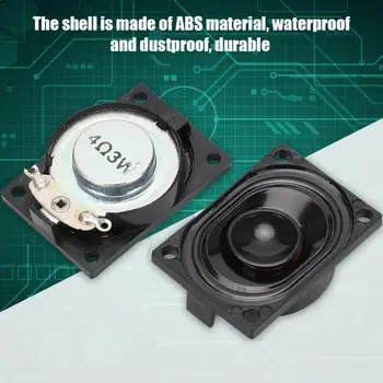 

5 Pair 4 Ohm 3W Waterproof TV Speakers Unit Loudspeaker Sound Amplifier for LCD TV Advertising Player
