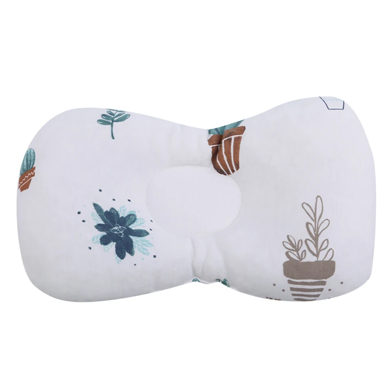 rectangle Comfortable Baby Support Prevent Anti Roll Baby Cushion Flat Head Neck Infant Cotton Cushion Baby Pillows