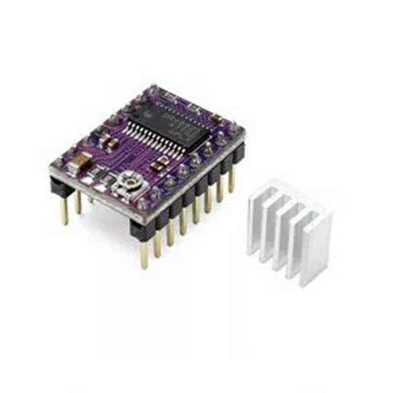 

Step Stick DRV8825 A4988 Stepper Motor Driver Reprap Prusa Mendel Rambo Ramps 1.4 1/2/5pcs Stepper Driver Board 3D Printer Parts