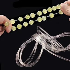 1Roll Transparent Elastic Crystal Line Beading Cord String Wire Thread For Jewelry Making DIY Necklace Bracelet Accessories