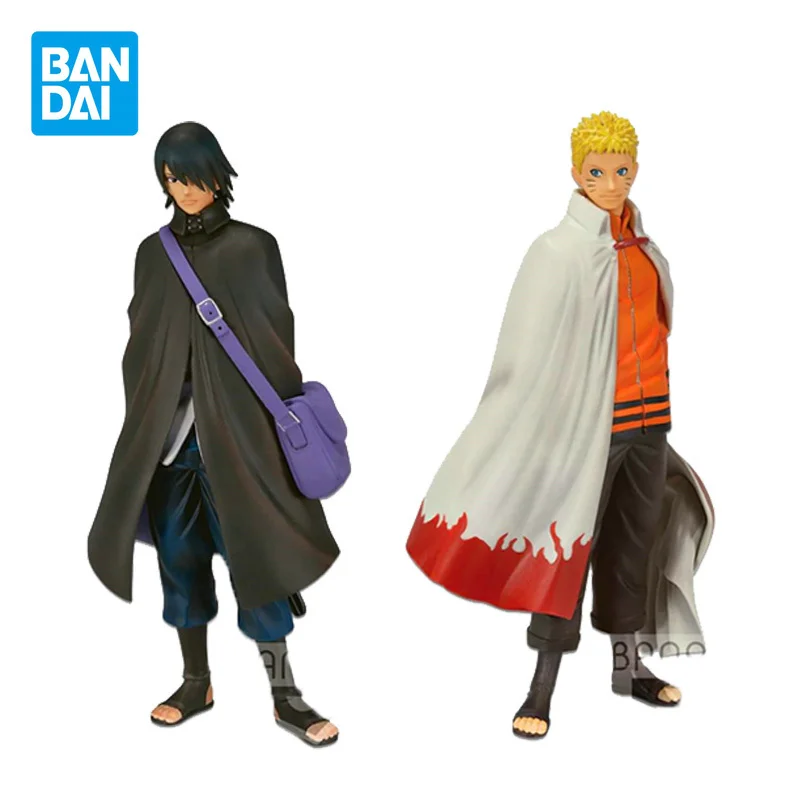 Bandai BORUTO NARUTO THE MOVIE Uzumaki Naruto Uchiha Sasuke  Figures Collectibles Toys Gifts For Children фигурка bandai naruto shippuden naruto uzumaki