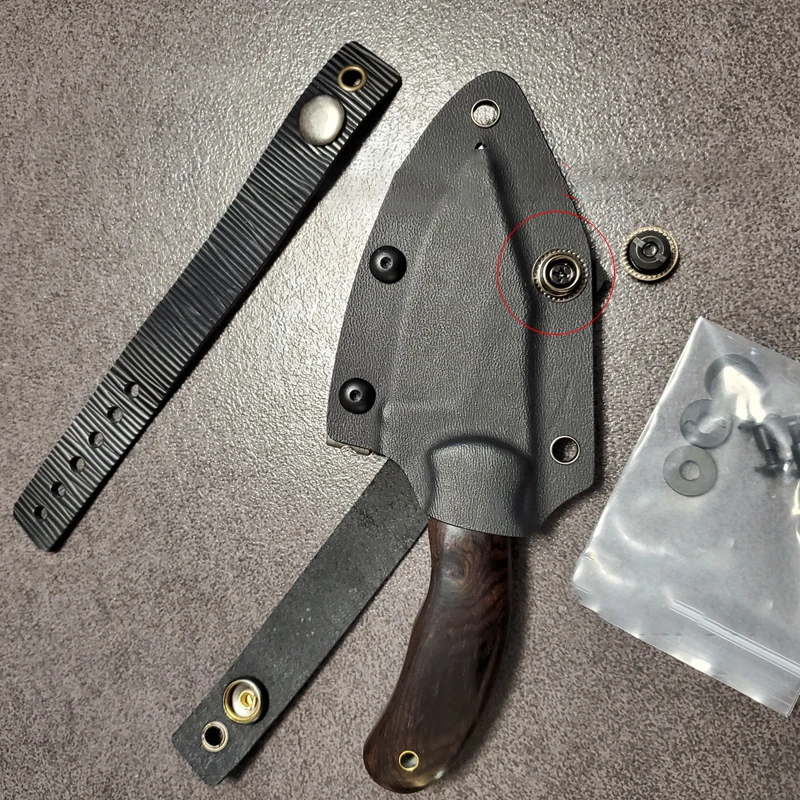 Knife Sheaths 14cm/18cm/25cm EDC Tactical Belt Cowhide Leather Belt Can Fixed Pure Scabbard with Hardware