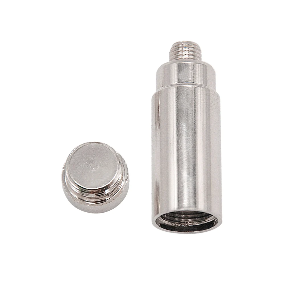 

RICH DOG Brass Snorter Sniffer Snuff Snorter Powder Rocket Dispenser Pipe Boxes 56MM Metal Thread Snorter Bottle Nasal Pipes