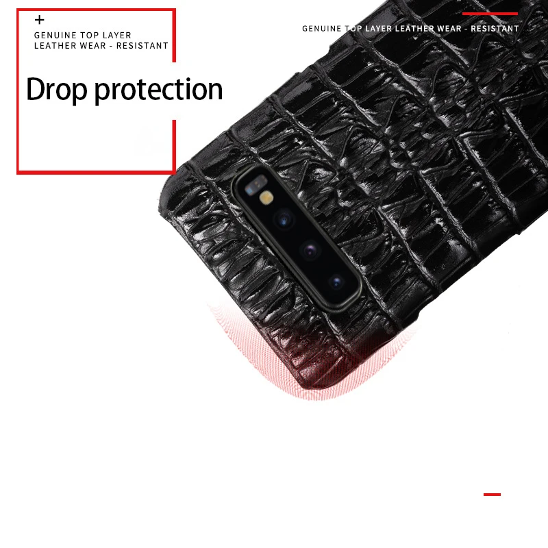 Чехол для телефона для samsung Galaxy A50 A70 S7 S8 S9 S10 Plus, Note 8, 9, 10, крокодил хвост текстура чехол для A30 A40 A5 A7 A8