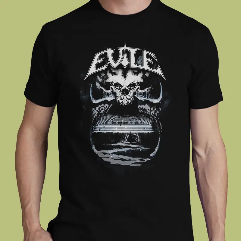 Evile Tee Thrash Metal & Heavy Metal Band S-5XL T-Shirt Ben Carter Summer Short Sleeves Fashion T Shirt Free Shipping