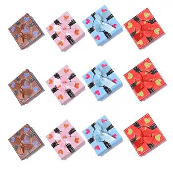 

Square Gift Box Ring Necklace Jewelry Box Organizer