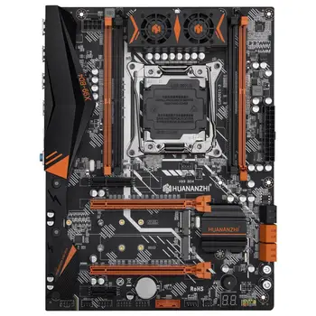 HUANANZHI-placa base X99 con ranura M.2 NVME NGFF, LGA2011-3 DDR4, 4 canales, 4 puertos USB 3,0, 6 puertos SATA3.0, brother of FF8