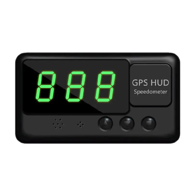 Автомобильный HUD универсальный gps C60 дисплей скорость метр Цифровой скорость проектор лобовое стекло проекция с более скоростной сигнализации запчасти
