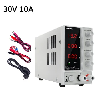 

LW-K3010D/NPSW 30V 10A DC Bench Switching Power Supply Adjustable Laboratory Voltage Regulator Power Supplies