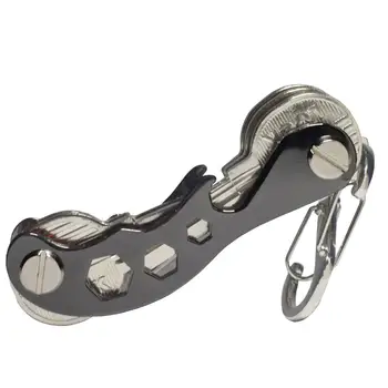 Smart Key Holder EDC Gear Key Holder Creative Gift Car Key Organizer Multi-functional key Clip keychain Compact Key Holder useful aluminum casual alloy etc organizer home 6 key accessories keys folder holder outdoor key keychain clip