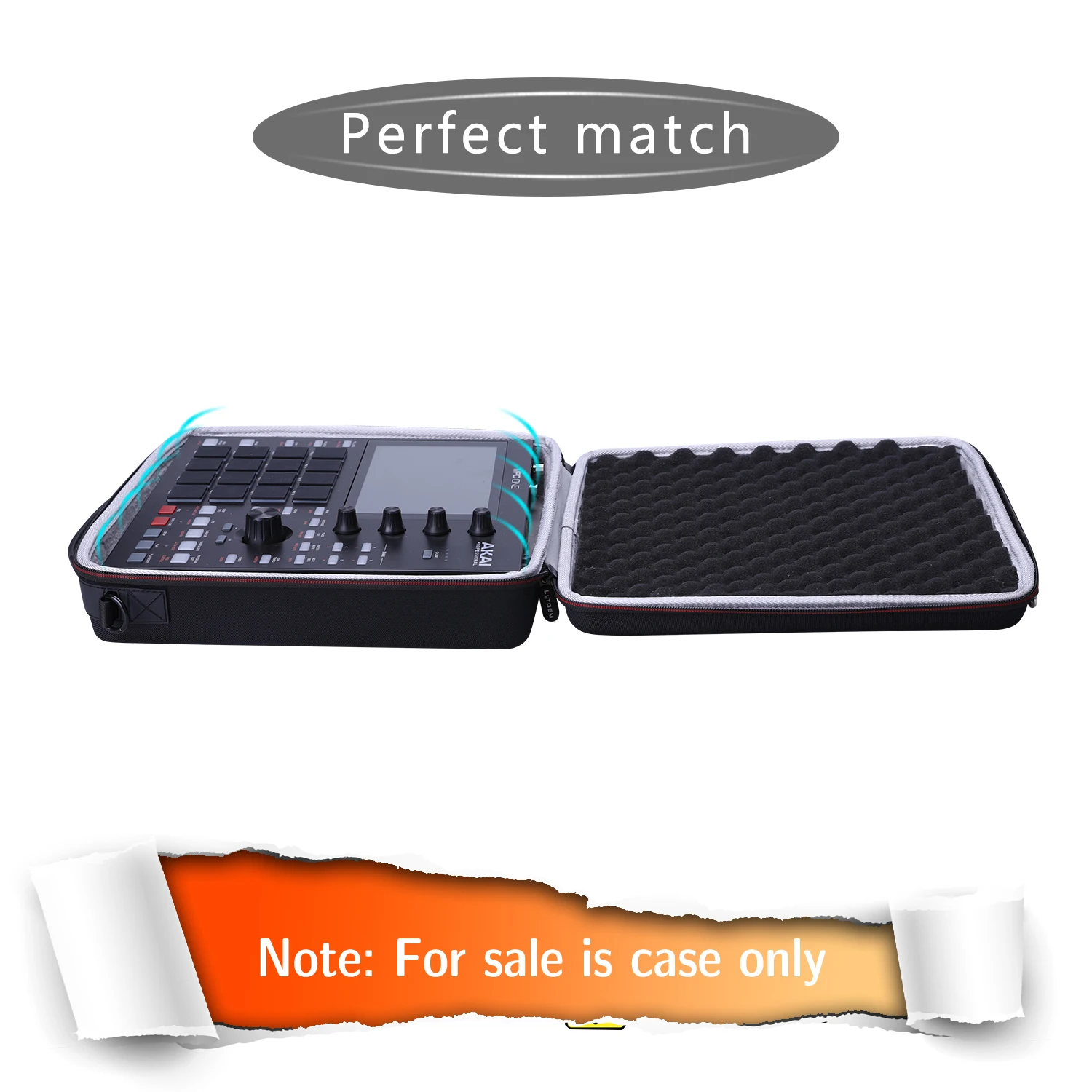Ltgem Impermeável Eva Case Duro para Akai Profissional Mpc um - Image 5