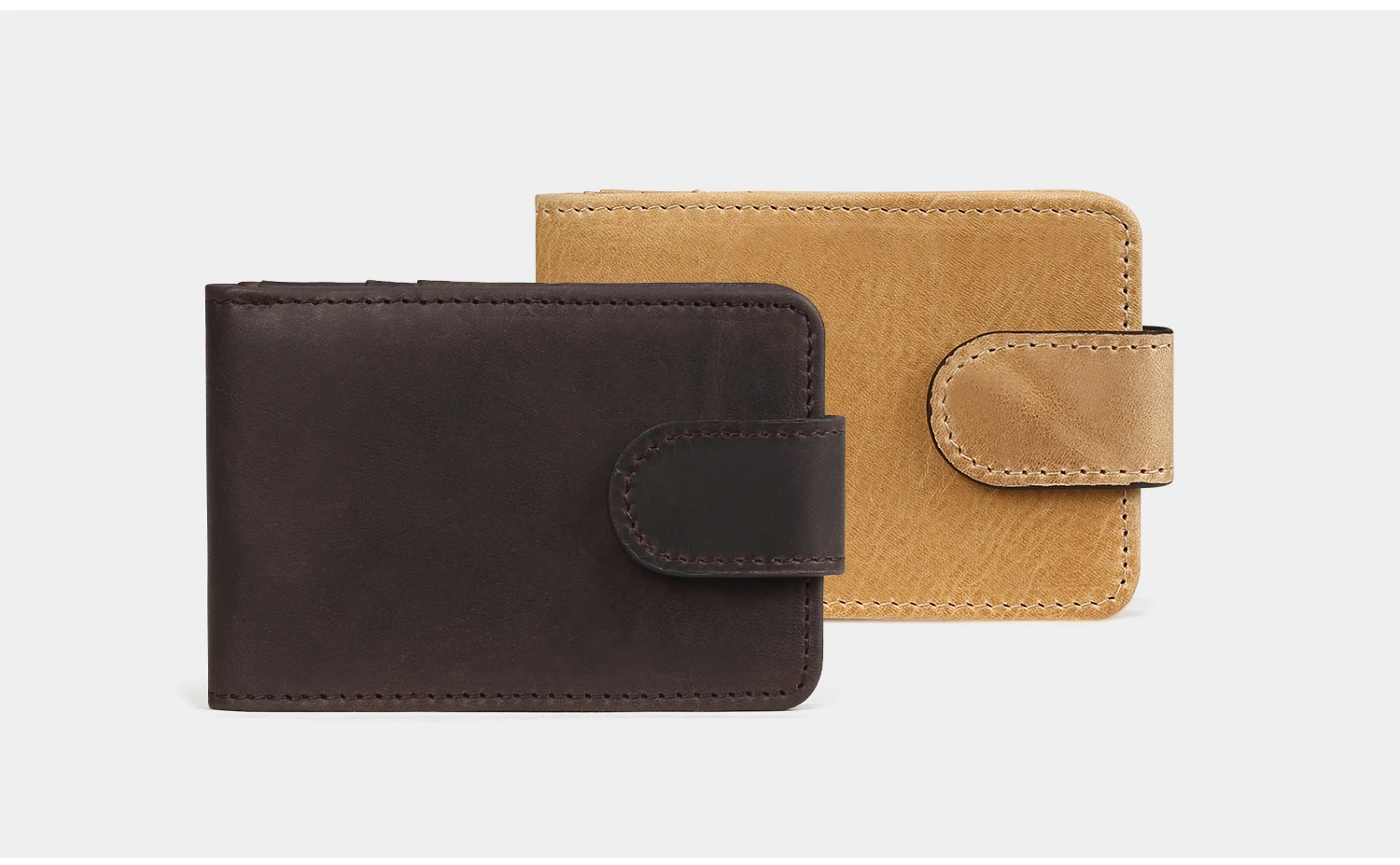 Top Layer Cow Leather RFID Cards Holder High-end Unisex Cards Case Retro Style Cards Holder