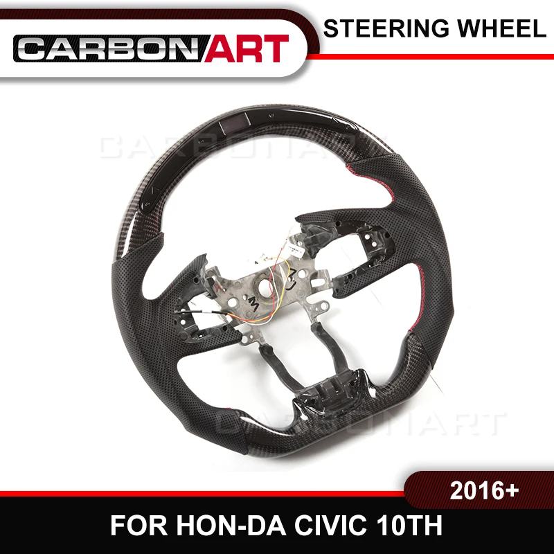 СВЕТОДИОДНЫЙ дисплею гонки рулевого колеса для Honda Civic si 10th gen EX LX plug and play интеллигентая(ый) рулевого колеса