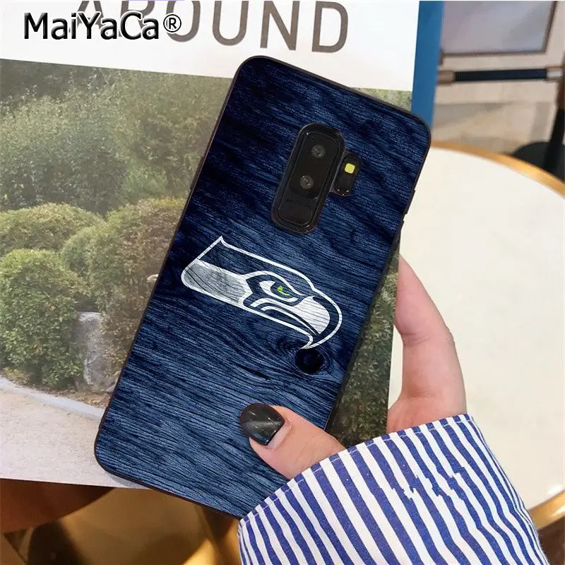 MaiYaCa Seattle Seahawks ТПУ Мягкий силиконовый чехол для телефона чехол для samsung S9 S9 плюс S5 S6 S6edge S6plus S7 S7edge S8 S8plus - Цвет: A11