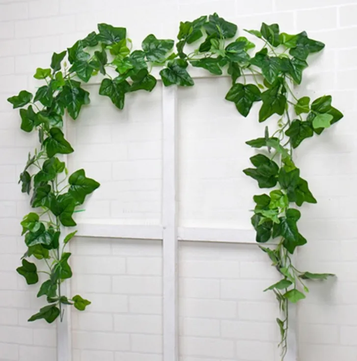 

1.7M Wedding Artificial Plants Hanging Eucalyptus Long Wicker Leaves Vine Decorations Simulation Wedding Party Vine