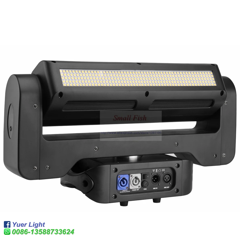 2Pcs/Lot 300W Double Sides 5 Eyes LED Moving Head Light LED Sound Activated Auto Running Stage Party DJ Disco Effect Lighting 2Pcs/Lot 300W Double Sides 5 Eyes LED Moving Head Light LED Sound Activated Auto Running Stage Party DJ Disco Effect Lighting