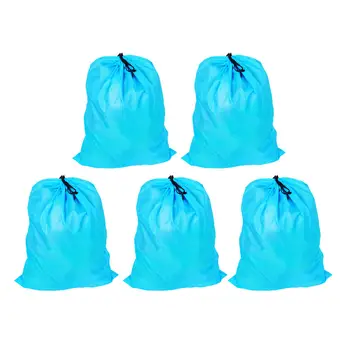 

5PCS Zack Pack Drawstring Bag Sports Waterproof Backpack Bundle Pocket Custom Ripstop Plaid