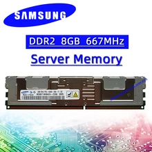 Samsung ddr2 8G 667MHz REG ECC Server Speicher RAM PC2 5300FB-DIMM