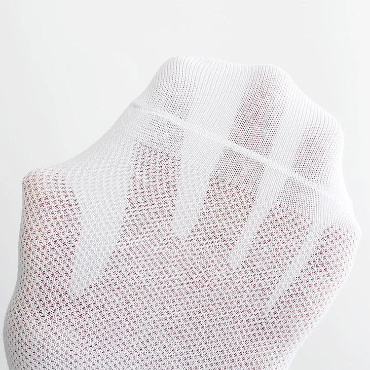 Men's Summer Thin Mesh Stockings Male Black Grey White Socks 10 Pairs High Quality Cotton Middle Tube Breathable Adult Sock