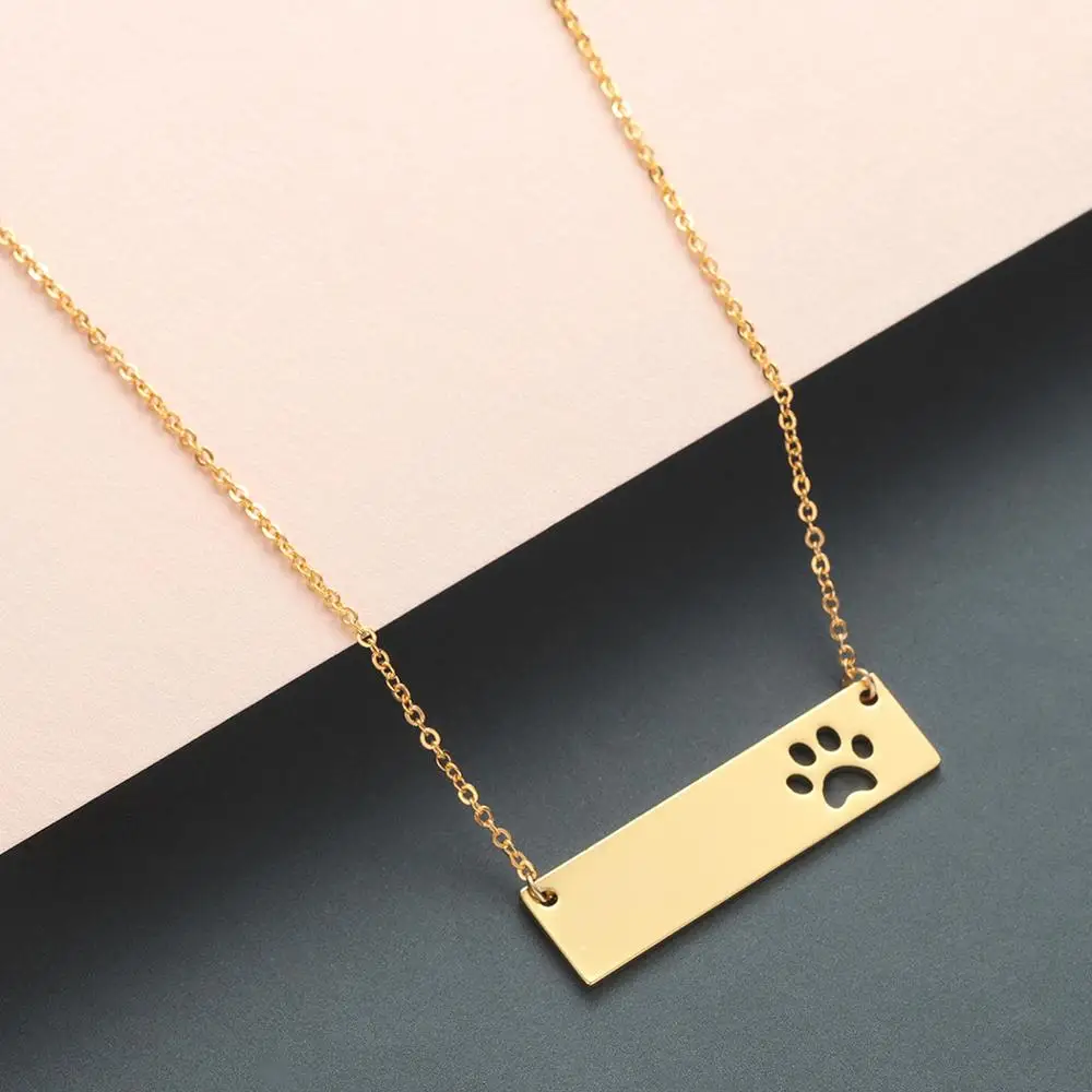 Todorova Stainless Steel Mens Necklace Night Sky Crescent Moon Star Dog Tag Pendant Necklaces for Women Islamic Muslim Jewelry