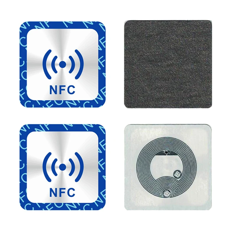 6 шт./лот NFC этикетки наклейки NTAG213 антиметаллические rfid универсальная этикетка