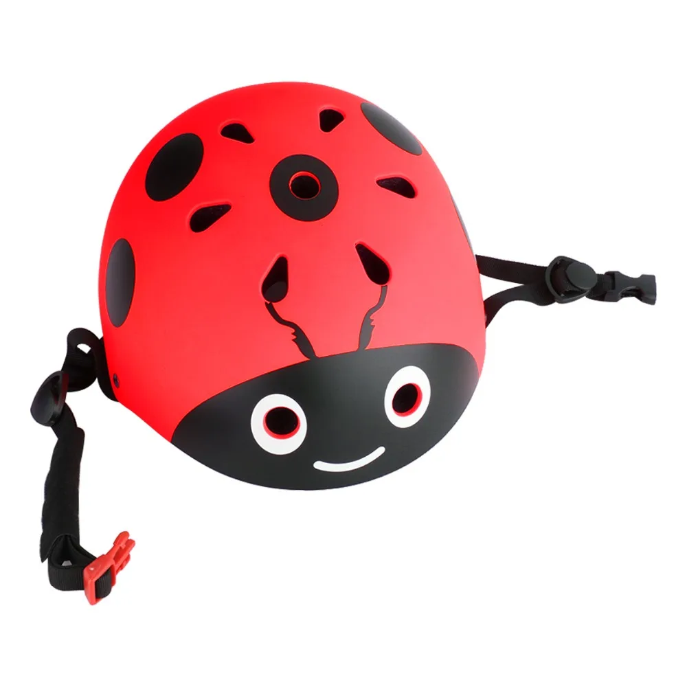 Capacete infantil bonito de ladybug, chapéu para