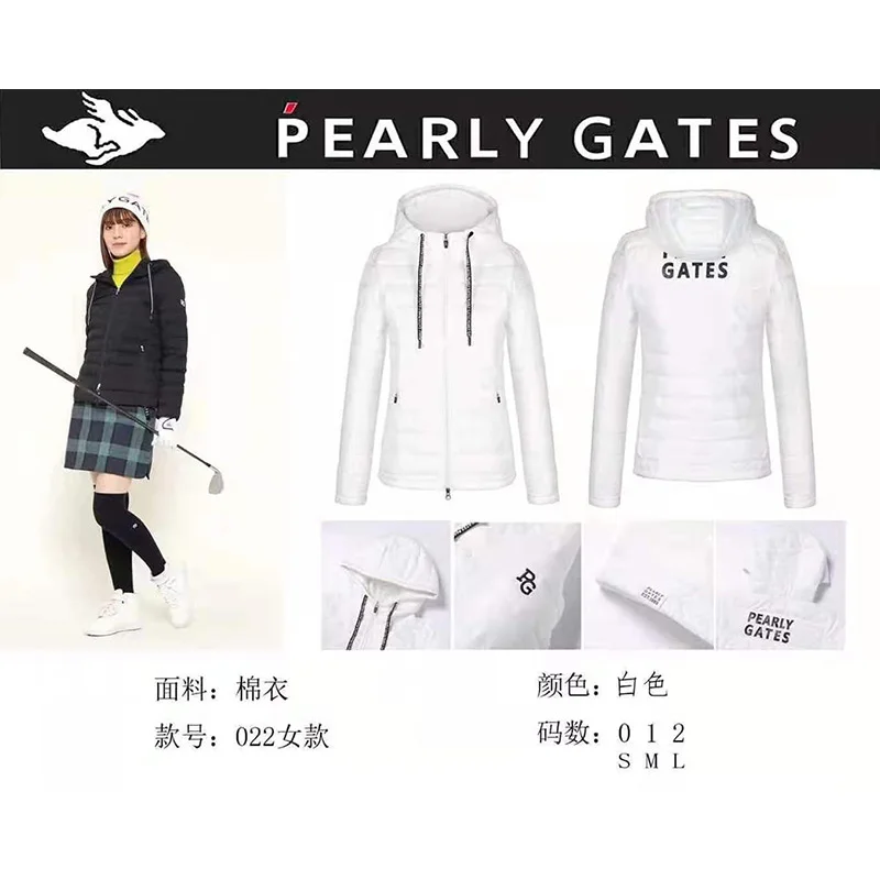 Golf cotton jacket women's 2021 new autumn/winter golf clothing