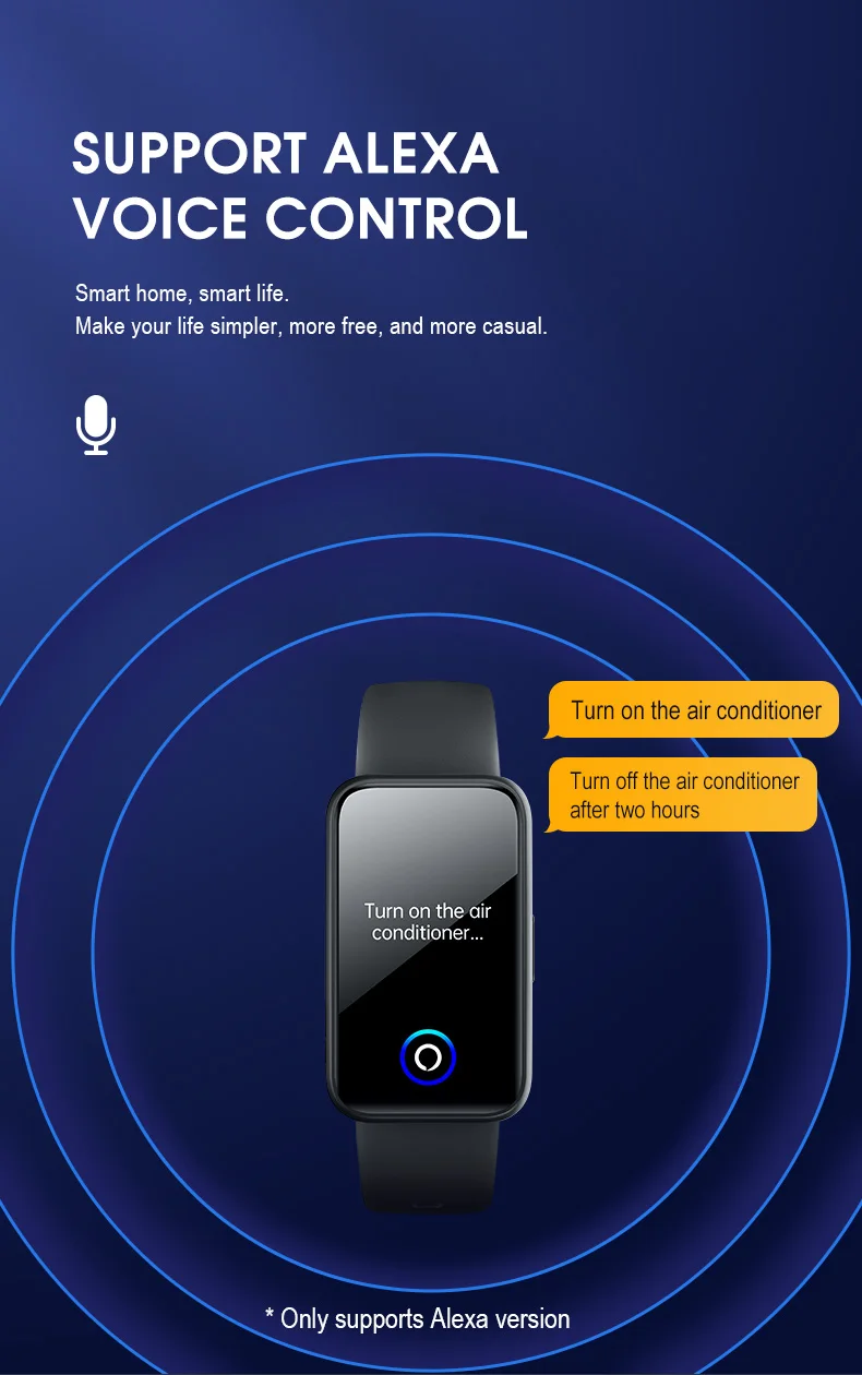 2022 New 1.47'' Health Smart Watch for Men Women with Alexa Built-In Blood Oxygen Monitor UV Intensity Test Sports Smartwatch
