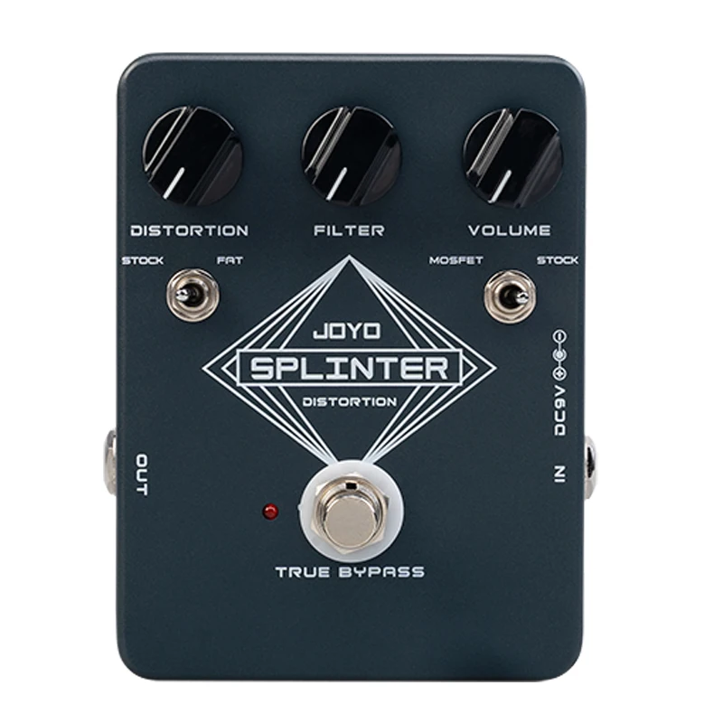 JOYO JF-21 востребованная педаль классическое искажение и Фуз-эффект истинный байпас