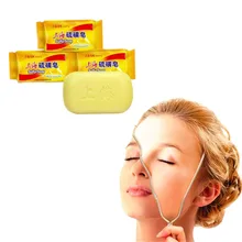 Шанхай серное мыло, псориаз кожи от акне, псориаза, уплотнение, бактерии, масло, мыло для здоровья, 1 шт. 85 г
