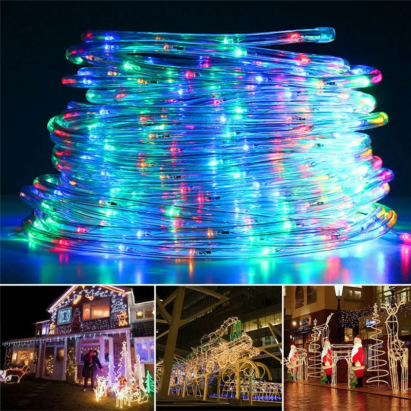 

ZANCAKA Waterproof Solar Powered 100LED Light Lamp String for Home Garden Courtyard Decorative Lighting led solar light outdoor
