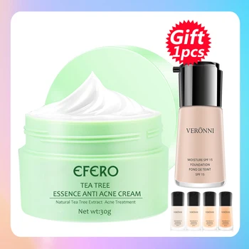 

EFERO Acne Treatment Face Cream Anti Acne Scar Removal Pimple Moisturizing Whitening Cream Anti Aging Oil-control Shrink Pores