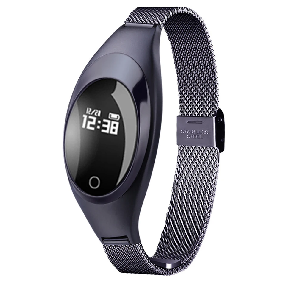 

Women Watch Blood Pressure Monitor Fitness Heart Rate Convenient Gift Portable Sports Bluetooth Call Reminder Smart Bracelet