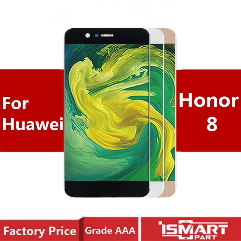 Для Huawei Honor 8 FRD L19 L09 ЖК дисплей с сенсорным экраном в сборе рамкой Замена|Экраны