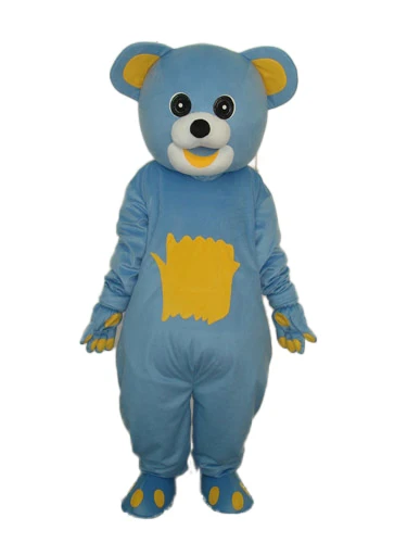 Blue Bear Cosplay Mascot Costume For Adults