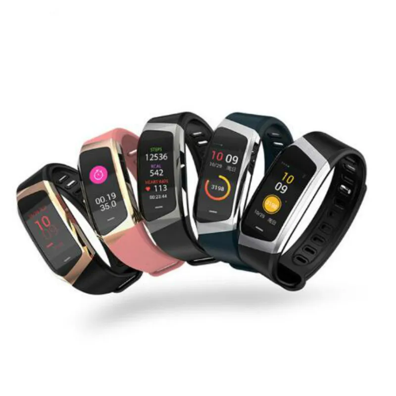 

New heart rate bracelet colorful screen movement track step waterproof smart watch bracelet spot