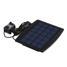 200л/ч морской водяной насос аквариумный фонтан садовый бассейн, пруд с питанием от солнечной панели