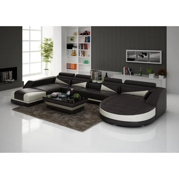 

Sofas For Living Room Sofa Bed Genuine 7 Seater L Shape Leather Sofa With TV Stand