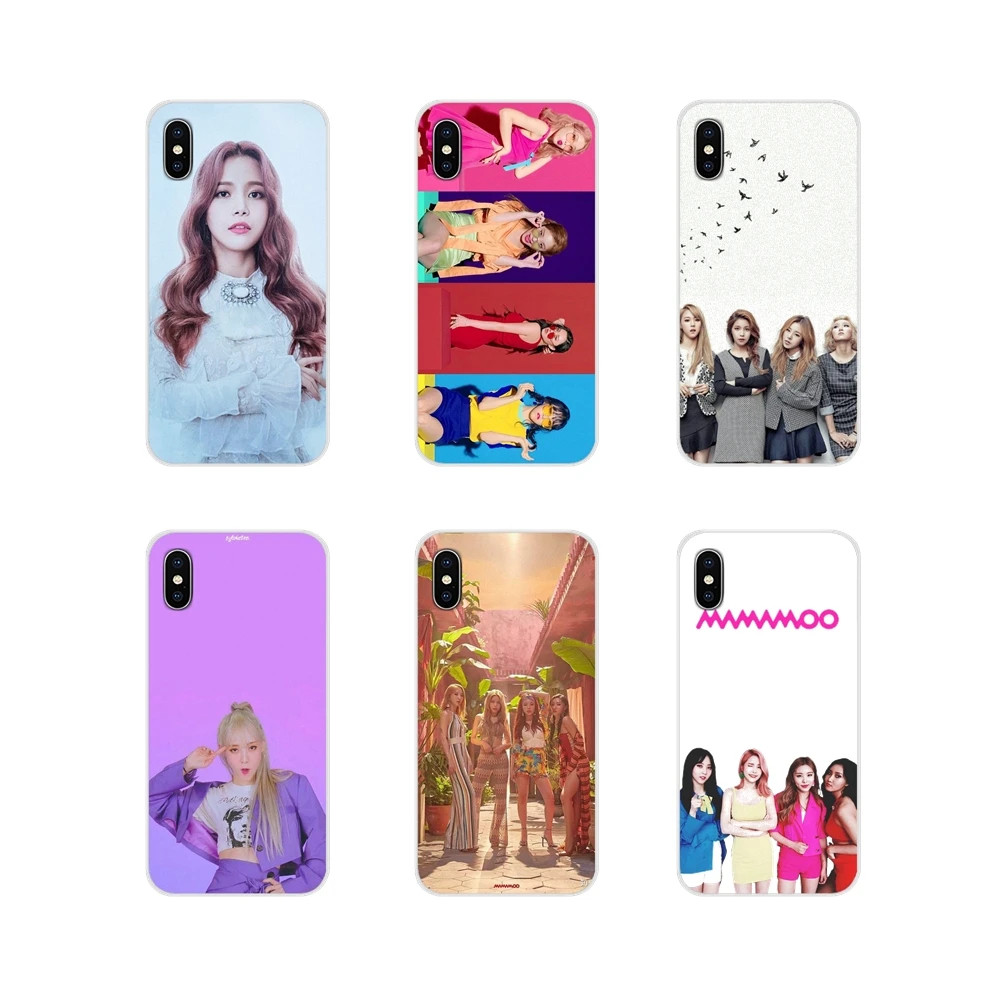 Аксессуары чехлы для телефонов kpop MAMAMOO Apple iPhone X XR XS 11Pro MAX 4S 5S 5C SE 6S 7 8 Plus ipod touch 5 6 |