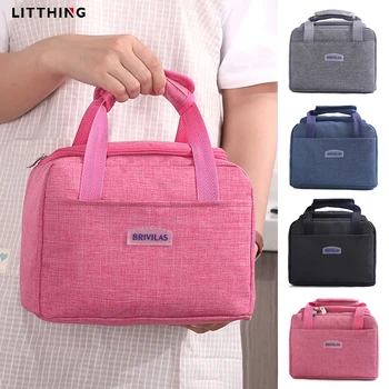 

LITTHING Lunch Bag Women Portable Insulated Cooler Waterproof Bag Picnic Travel Office Breakfast Bag For Women Men Outdoors
