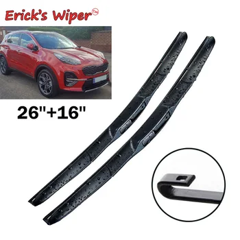 

Erick's Wiper Front Hybrid Wiper Blades For Kia Sportage QL 2016 - 2020 Windshield Windscreen Front Window 26"+16"