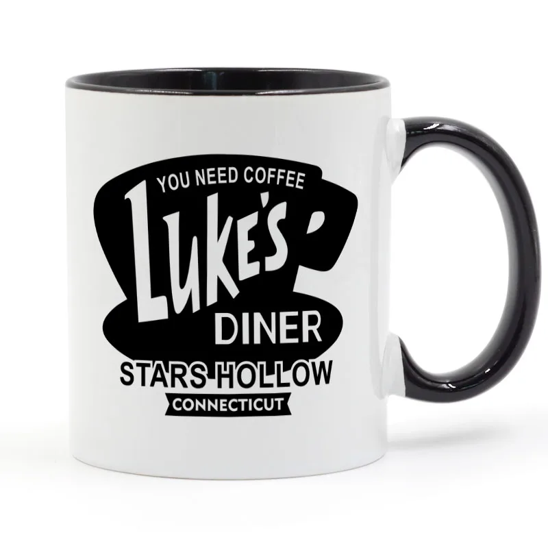 

You Need Coffee Luke's Diner Stars Hollow Coffee Mug Ceramic Cup 11oz