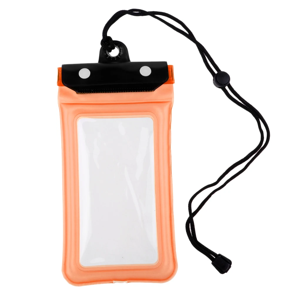 Double Locked Waterproof Phone Case Pouch Cover Holder Swimming Dive Dry Bag Fits Most Smart Phones up to 6.0