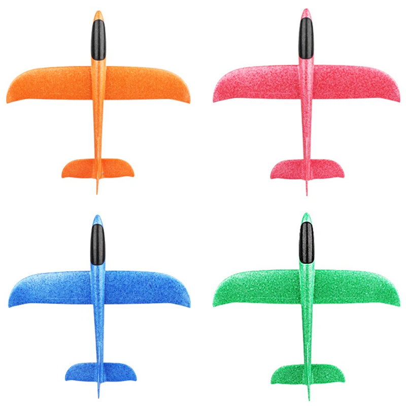 

Hand Throw Flying Glider Planes Foam Aircraft Model EPP Resistant Breakout Aircraft Party Game Children Outdoor Fun Gift Toys