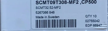 

10PCS CARBIDE INSERT SCMT09T308-MF2 CP500